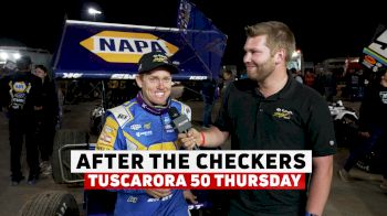 After The Checkers: Brad Sweet Recaps Port Royal Tuscarora 50 Thursday Win