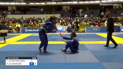 TAMMI ALANA MUSUMECI vs ROSE-MARIE EL SHAROUNI 2021 World Jiu-Jitsu IBJJF Championship