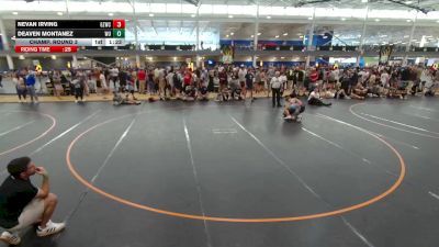 132 lbs Champ. Round 3 - Nevan Irving, Unattached vs Deaven Montanez, Wrestling University