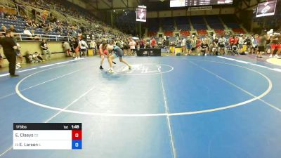 175 lbs Cons 32 #2 - Emerson Claeys, CO vs Eli Larson, IL