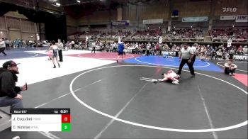 62 lbs Consi Of 4 - Jeremiah Esquibel, Pomona Elite WC vs Chaypin Nicklas, Wtw