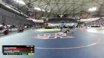 4A 120 lbs 3rd Place Match - Juan Hoffman, Kamiakin vs Nathaniel Cortez, Graham-Kapowsin