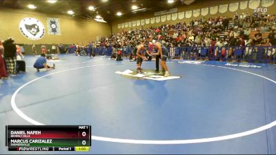 165 lbs Cons. Round 3 - Daniel Nafeh, Beverly Hills vs Marcus Carizalez, Farmersville