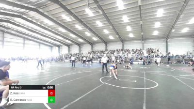 66 lbs Rr Rnd 3 - Zuri Kee, Ganado WC vs Riley Carrasco, Tucson Cyclones
