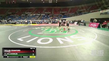 2A/1A-175 1st Place Match - Ty McLaughlin, Elgin vs Taylor Crawford, Clatskanie