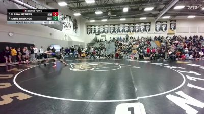 115 lbs Quarterfinal - Alaina McNees, H.E.M. vs Raine Brekhus, Cheyenne East