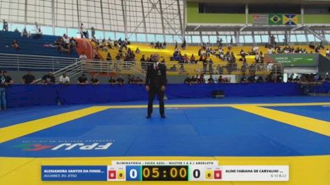 ALESSANDRA SANTOS DA FONSECA vs ALINE FABIANA DE CARVALHO MULLER 2026 FPJJ Circuito Paulista GI Etapa 3