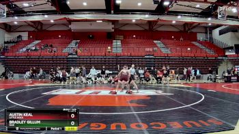 165 lbs Cons. Round 3 - Austin Keal, Little Rock vs Bradley Gillum, SIUE