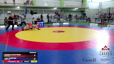 65kg Semifinal - Oleksii Dymytrov, Dinos WC vs Liam Gorton, Coast WA