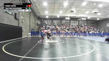 215 lbs Cons. Semi - Randy Lenoir, East Bakersfield vs Matthew Mohammed, Arvin