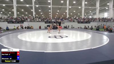 125 lbs Elizabeth Bailey, New York vs Avalyn Hady, Wisconsin