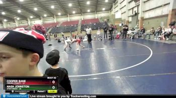 100 lbs Placement (16 Team) - Cooper Bane, Crooks County vs Nash Johnston, Utah Green