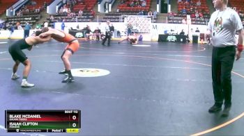 155 lbs Champ. Round 1 - Blake Mcdaniel, Galion Tigers vs Isaiah Clifton, Pioneer