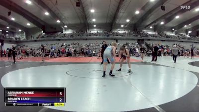 130 lbs Round 2 - Braden Leach, Missouri vs Abraham Menke, Missouri