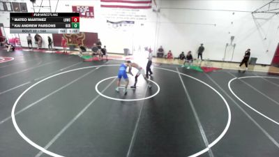 144 lbs Round 2 - Mateo Martinez, Live Oak Wrestling Club vs Kai Andrew Parsons, OCRTC