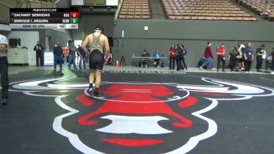 217 lbs Semi To 9th - Zachary Sendejas, Righetti vs Enrique I. Segura, Redwood