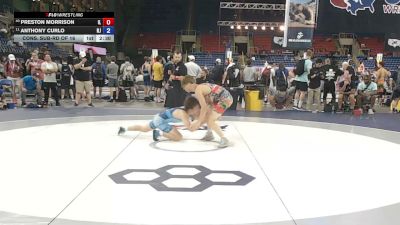 120 lbs Cons. Sub-rd Of 16 - Preston Morrison, Illinois vs Anthony Curlo, New Jersey
