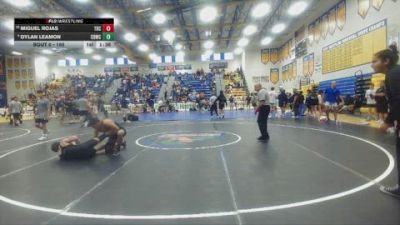165 lbs Champ. Round 2 - Miguel Rojas, SpartanRTC@LHP vs Dylan Leamon, Buchholz