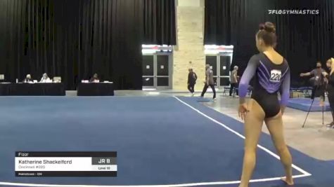 Katherine Shackelford - Floor, Cincinnati #220 - 2021 USA Gymnastics Development Program National Championships