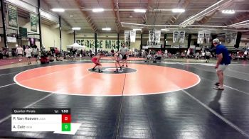 113 lbs Quarterfinal - Peyton Van Hoeven, Legacy Wrestling vs Alex Cuic, New Kent Wrestling Club