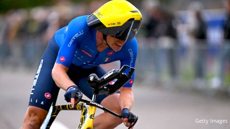 Italy's Edoardo Affini Wins European Time Trial Title