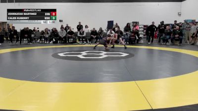 85 lbs Round 1 (6 Team) - Caleb Kuberry, Westshore vs Johnnatan Martinez, DC Wrestling Academy