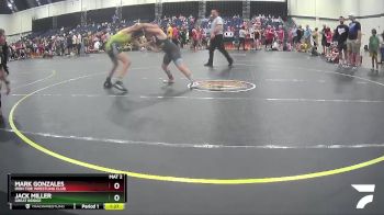 101 lbs Quarterfinal - Jack Miller, Great Bridge vs Mark Gonzales, Iron Tide Wrestling Club