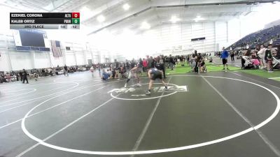 113 lbs 3rd Place - Ezekiel Corona, Alta Loma vs Kaleb Ortiz, Pounder WC