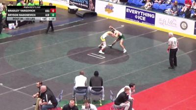 103 lbs Round Of 64 - Bradley Vargovich, Greater Latrobe vs Bryson Radosevich, Albert Gallatin