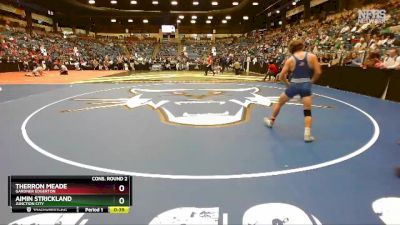 6A-150 lbs Cons. Round 2 - Therron Meade, Gardner Edgerton vs Aimin Strickland, Junction City