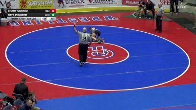 103 lbs Consi Of 8 #2 - Brady Genard, Wilson vs Nate Picciotti, Altoona