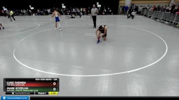 126 lbs Cons. Round 2 - Mark Kozeluh, Natural Athlete Wrestling Club vs Luke Farmen, The Best Wrestler