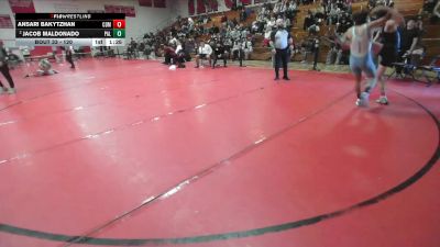 120 lbs Quarterfinal - Ansari Bakytzhan, Corona Del Mar vs Jacob Maldonado, Palisades