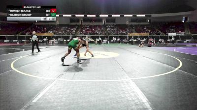 149 lbs Consi Of 8 #2 - Hunter Isaacs, Thomas More vs Camron Crump, Life