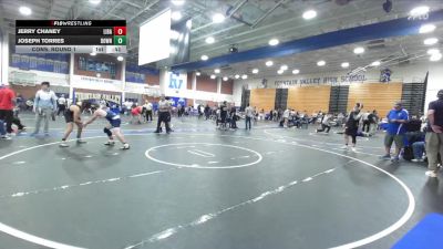 157 lbs Cons. Round 1 - Jerry Chaney, Liberty (Bakersfield) vs Joseph Torres, Downey
