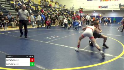 108 lbs Consy 6 - Brody McNabb, Ohio Crazy Goats vs Gunner Perkins, Westshore