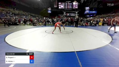 152 lbs Cons 64 #2 - Dayveon Rupert, Michigan vs Owen Hicks, New York