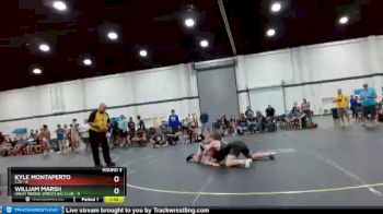125 lbs Round 3 (4 Team) - Kyle Montaperto, C2X vs William Marsh, Great Bridge Wrestling Club