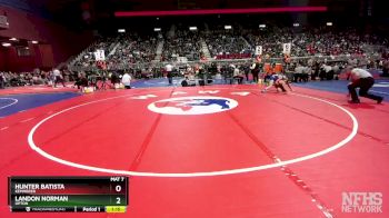 2A-120 lbs Quarterfinal - Hunter Batista, Kemmerer vs Landon Norman, Upton