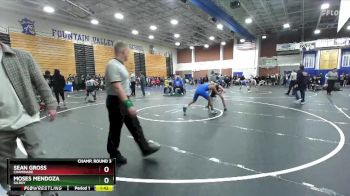 132 lbs Champ. Round 3 - Sean Gross, Chaminade vs Moses Mendoza, Gilroy