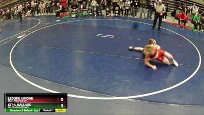 86 lbs Quarterfinal - Stihl Ballard, Colorado Outlaws vs Ledger Aimone, Team Prestige WC