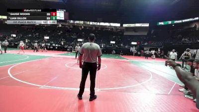 177 lbs 1st Place Match - Gauge Woods, Unattached vs Liam Dillon, NBHA