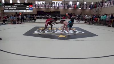 126 lbs Champ. Round 1 - Treveon Clark, Doomsday Wrestling Club vs Cale Johnson, Big Game Wrestling Club