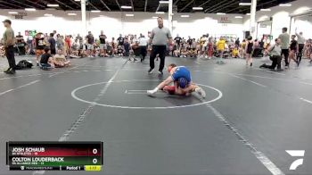 72 lbs Round 2 (4 Team) - Josh Schaub, 84 Athletes vs Colton Louderback, PA Alliance Red