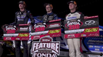 A Word With Friday's Fonda 200 Qualifier Winners