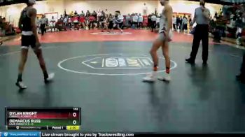132 lbs Semifinals (8 Team) - Dylan Knight, Caravel Academy vs DeMarcus Russ, Lake Forest H S