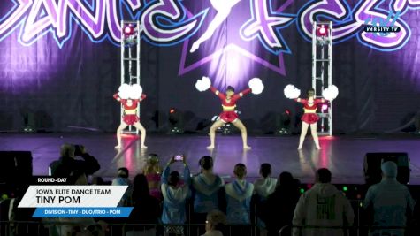 Iowa Elite Dance Team - Tiny Pom [2025 Tiny - Duo/Trio - Pom Day] 2025 DanceFest Grand Nationals