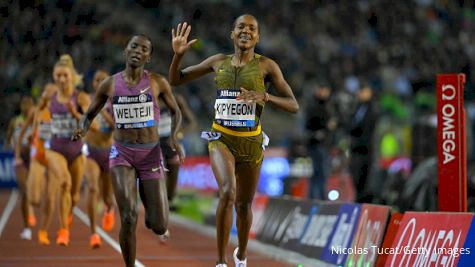 Faith Kipyegon, Emmanuel Wanyonyi Win Diamond League Titles