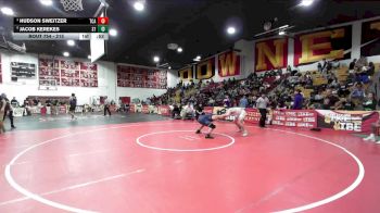 215 lbs 3rd Place Match - Hudson Sweitzer, Trinity Classical Academy vs Jacob Kerekes, South Torrance