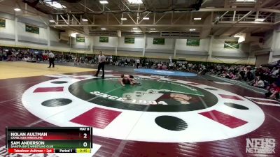 138 lbs Cons. Round 1 - Sam Anderson, Dakota Boyz Wrestling Club vs Nolan Aultman, Camel Kids Wrestling